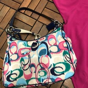 Authentic Coach hobo / crossbody purse